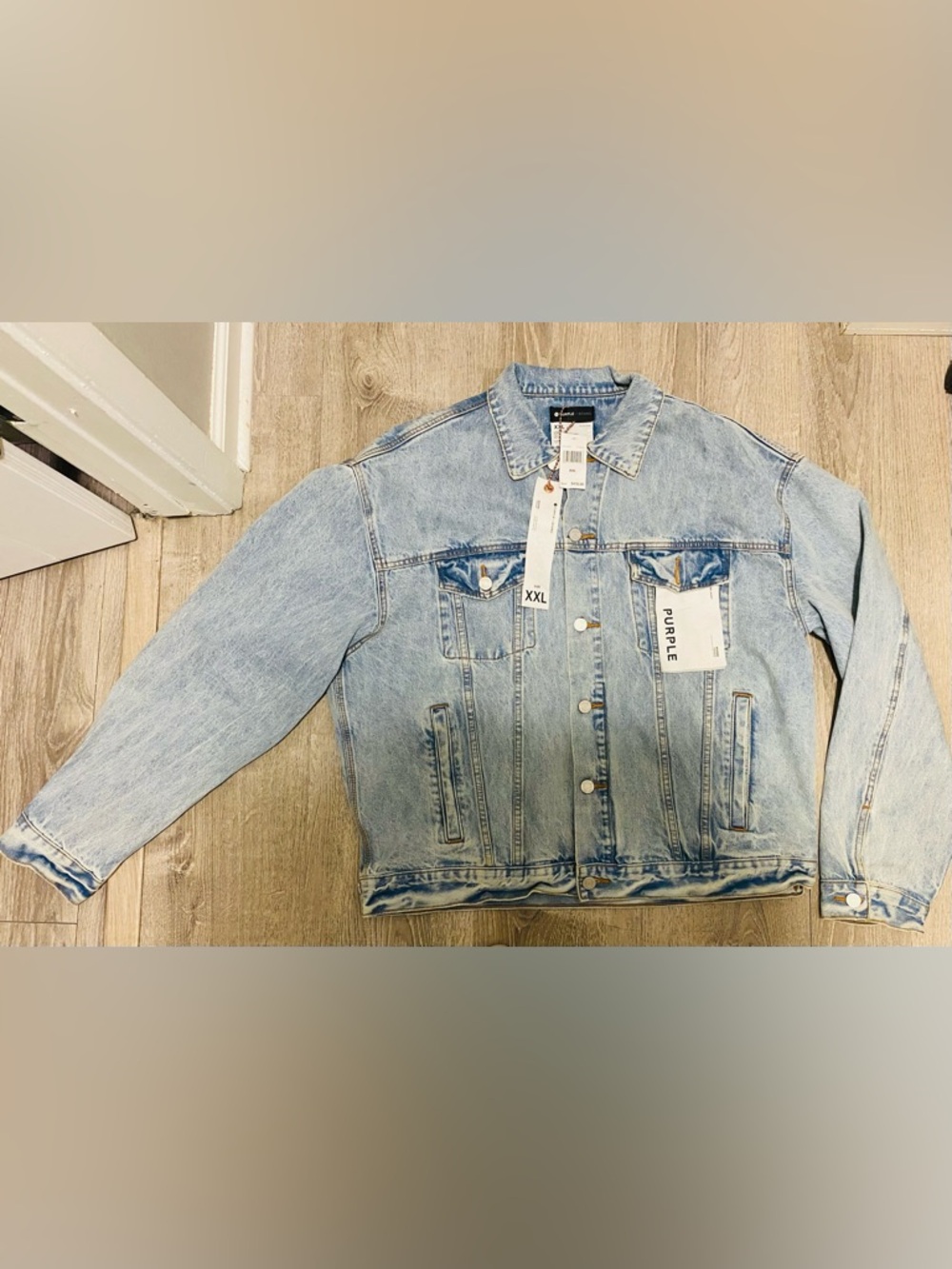 New Men’s Purple Brand Jean Jacket